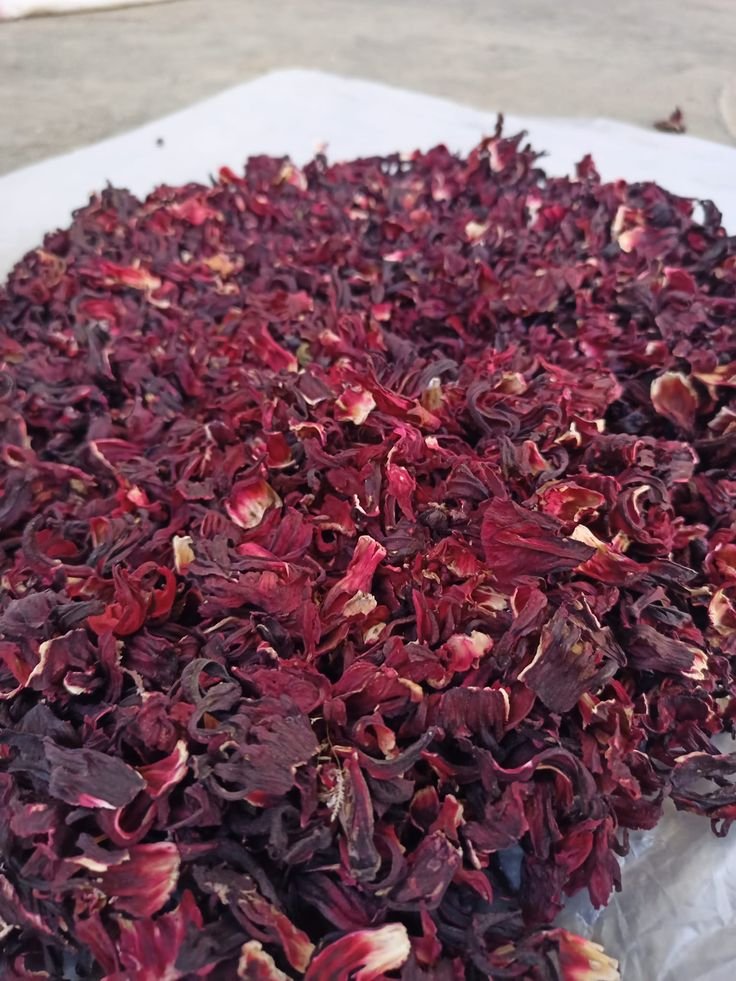 Dried Hibiscus Petals – Zobo Leaves